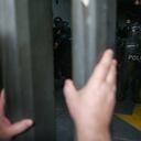 Manifestantes bloquean las entradas del Palacio de Justicia