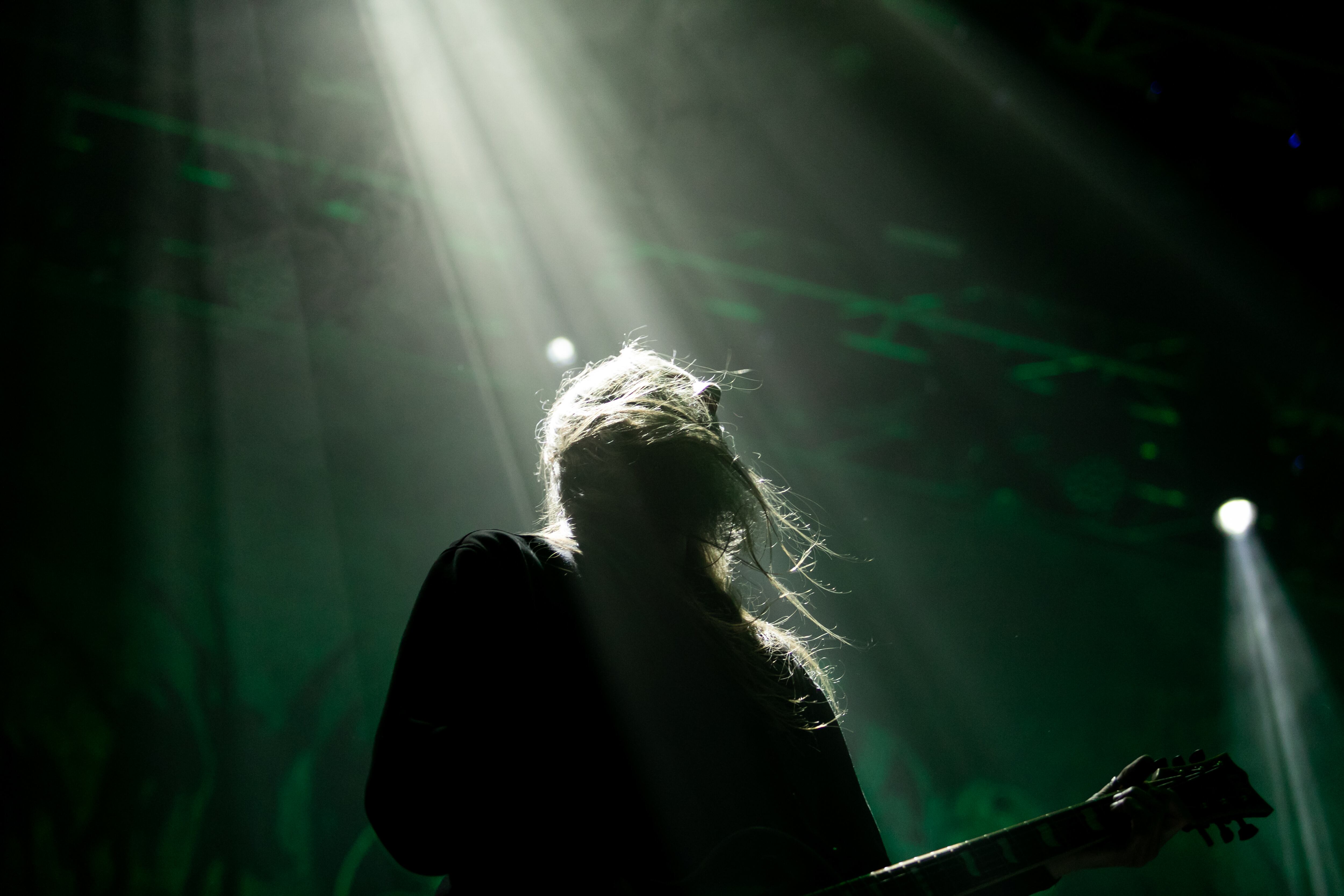 Emperor en el Royal Center de Bogotá, donde tocó la noche del 15 de Mayo de 2022.