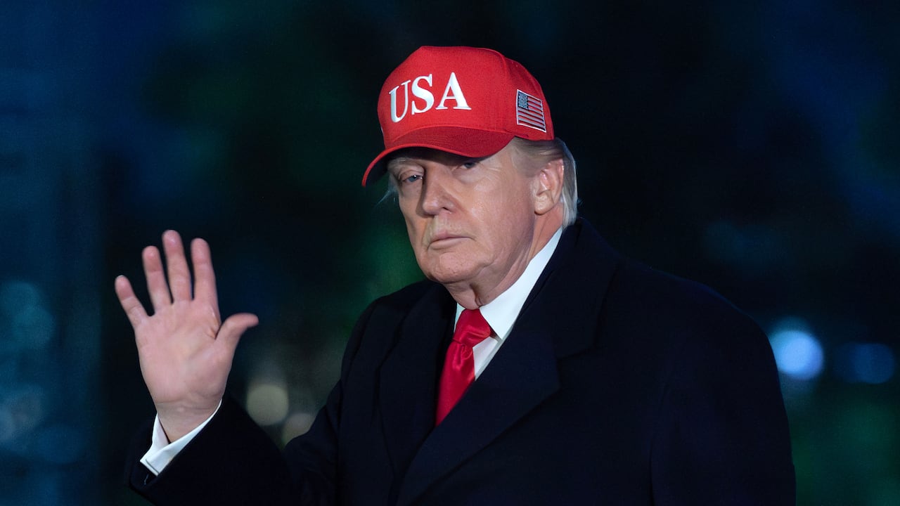 Donald Trump, presidente de Estados Unidos.