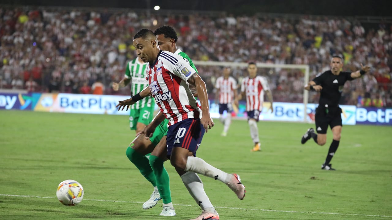 Junior vs. Nacional en la final de la Liga Betplay.