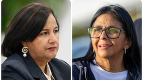 Dinorah Figuera y Delcy Rodríguez