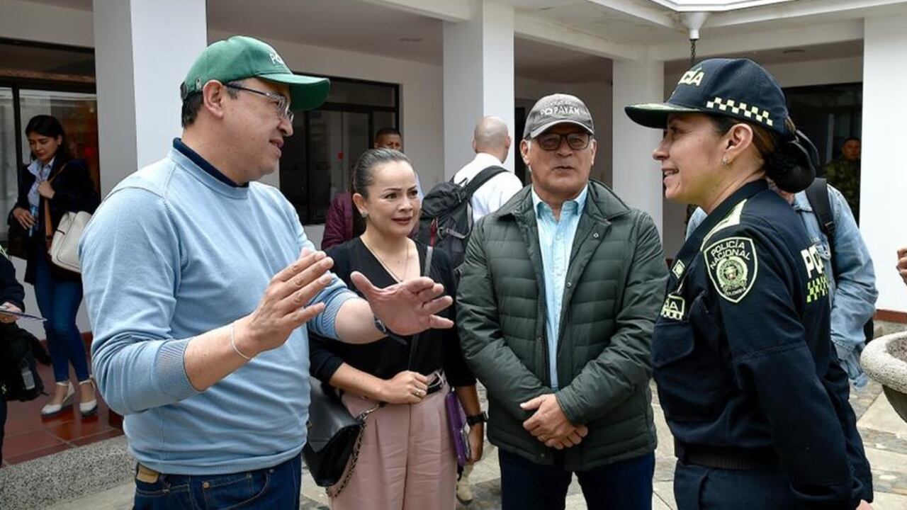 Ministro del Interior Alfonso Prada en el Cauca.