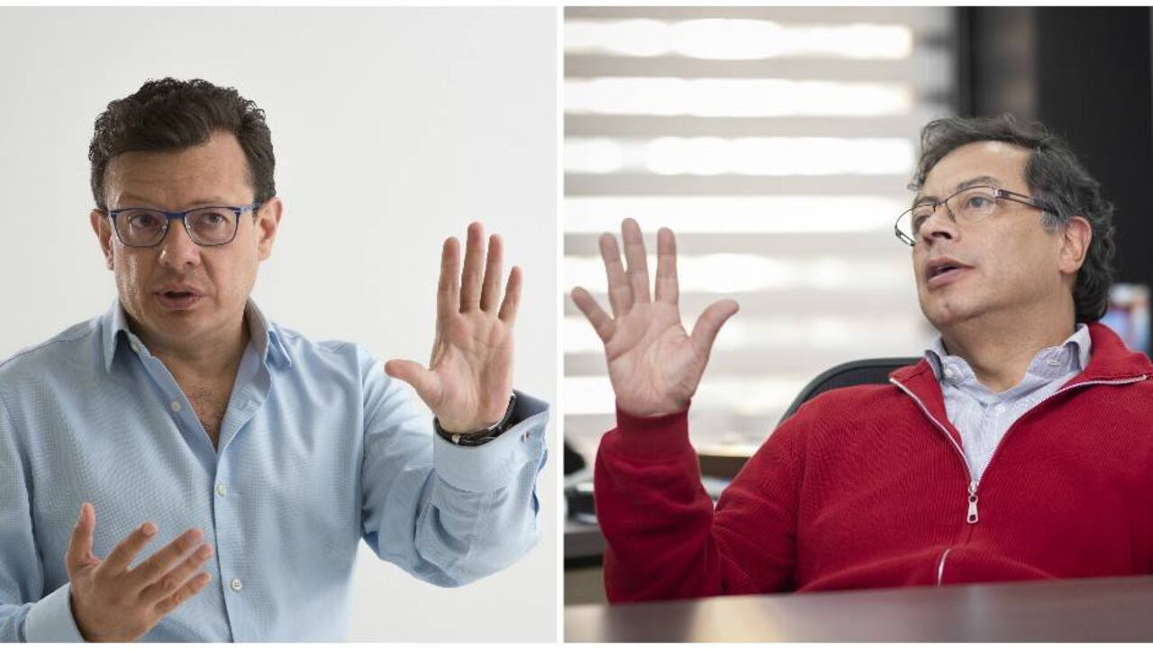 Hollman Morris ha sido el fiel escudero de Gustavo Petro durante años.