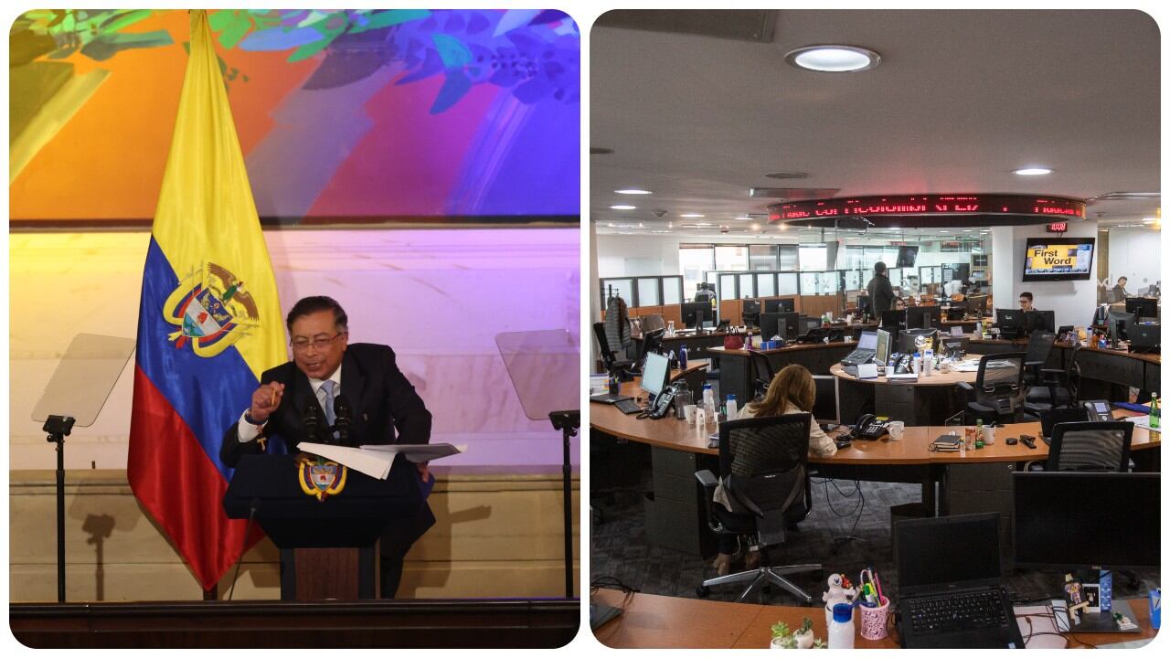 Según el presidente Petro, el alza de la bolsa significa que las más grandes empresas del país, públicas y privadas, valen mucho más que al principio de su gobierno.