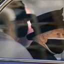 La reina Isabel II llega a la Capilla de San Jorge para el funeral del príncipe Felipe en el Castillo de Windsor, Windsor, Inglaterra, el sábado 17 de abril de 2021. El príncipe Felipe murió el 9 de abril a la edad de 99 años después de 73 años de matrimonio con la reina Isabel II de Gran Bretaña. Foto: Victoria Jones / Pool vía AP.