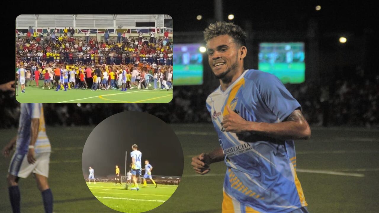 Luis Díaz, la sensación en su visita a La Guajira.