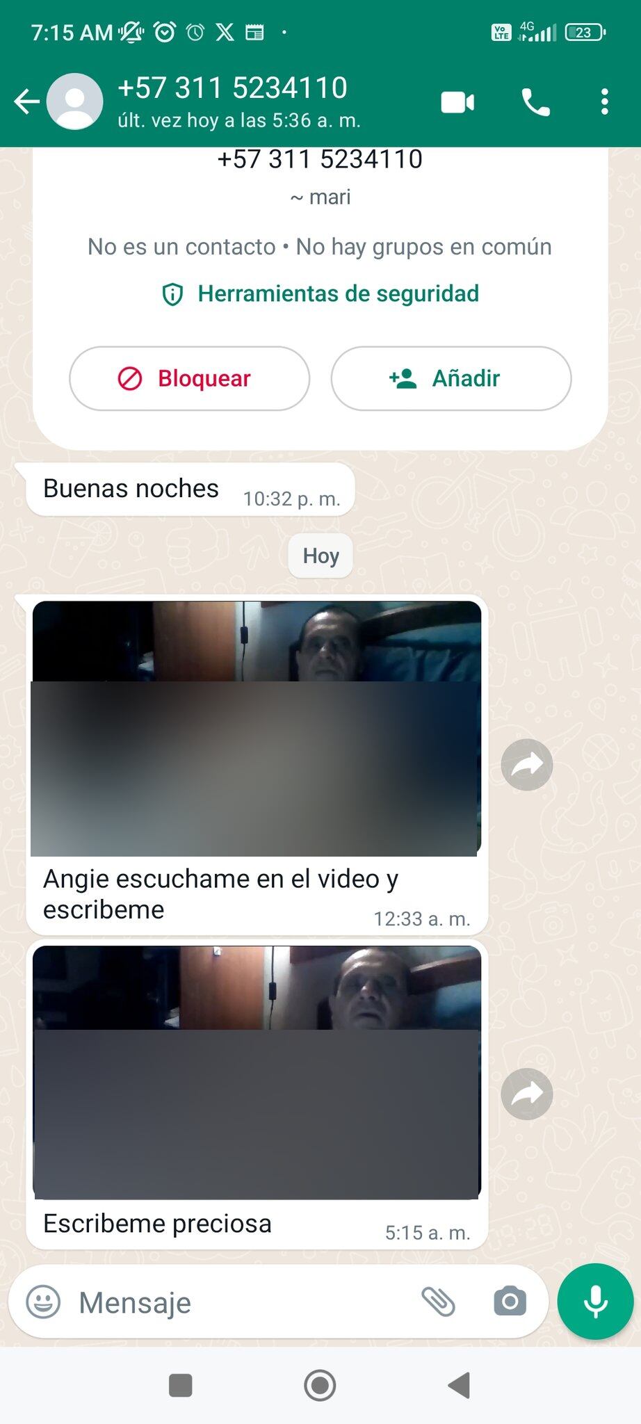 Periodista Angie Téllez, del canal City Tv, denunció un caso de acoso sexual del que ha venido siendo víctima en Bogotá.