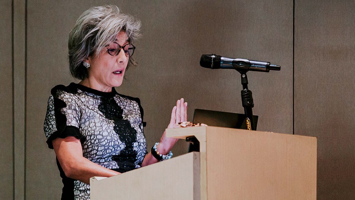 Mary Bottagisio, directora ejecutiva de la Liga Contra la Violencia Vial.