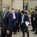 Presidente Iván Duque; Rueda prensa representante paro; Foto Guillermo Torres