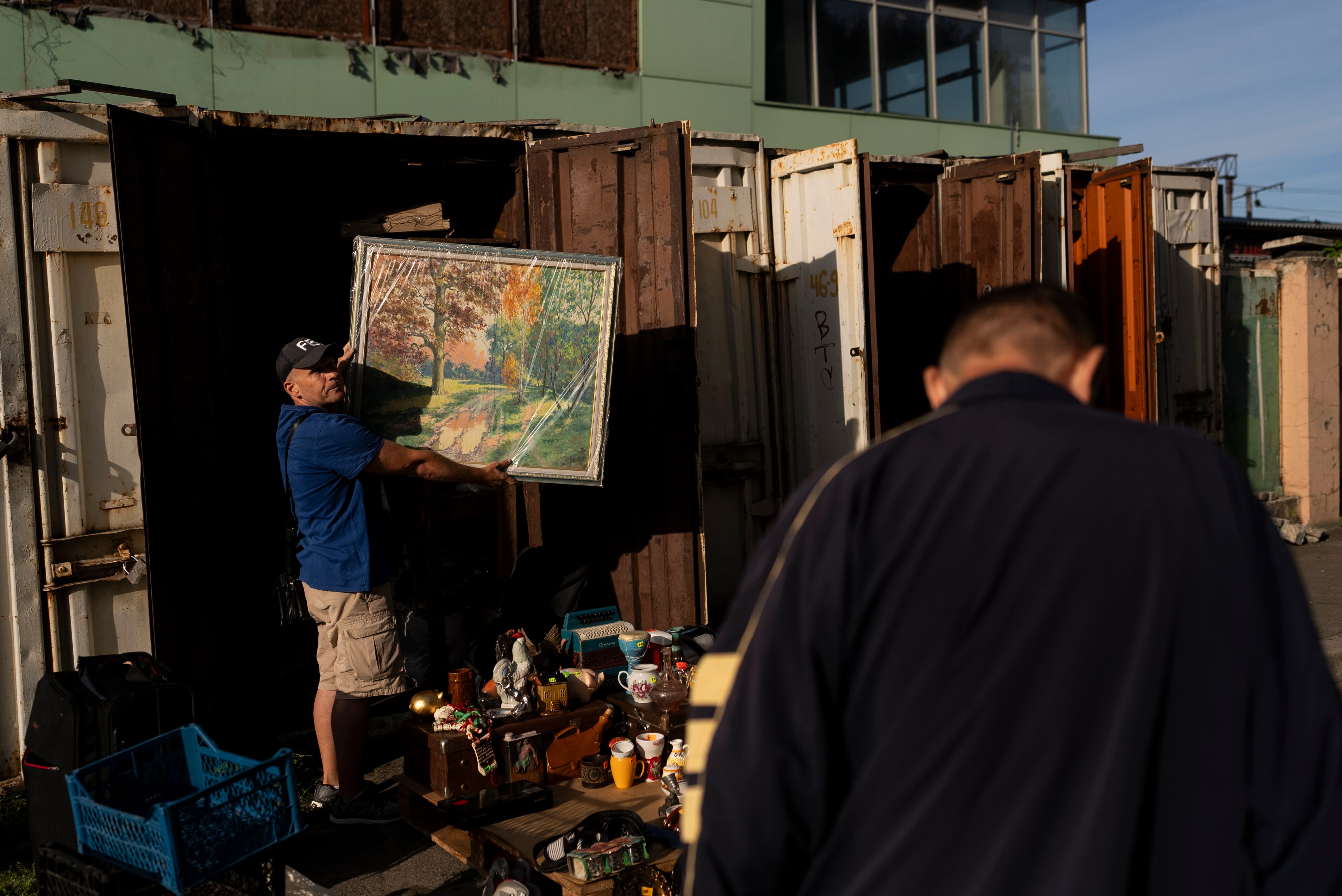 El mercado ha sobrevivido a la guerra rusa en Ucrania, aunque los turistas han desaparecido y el nivel adquisitivo de la mayoría de los ucranianos ha bajado.