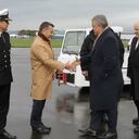 Presidente Duque llega a Glasgow para participar en la COP26. Foto: Nicolás Méndez, Semana. - Foto: Foto: Nicolás Méndez, Semana.