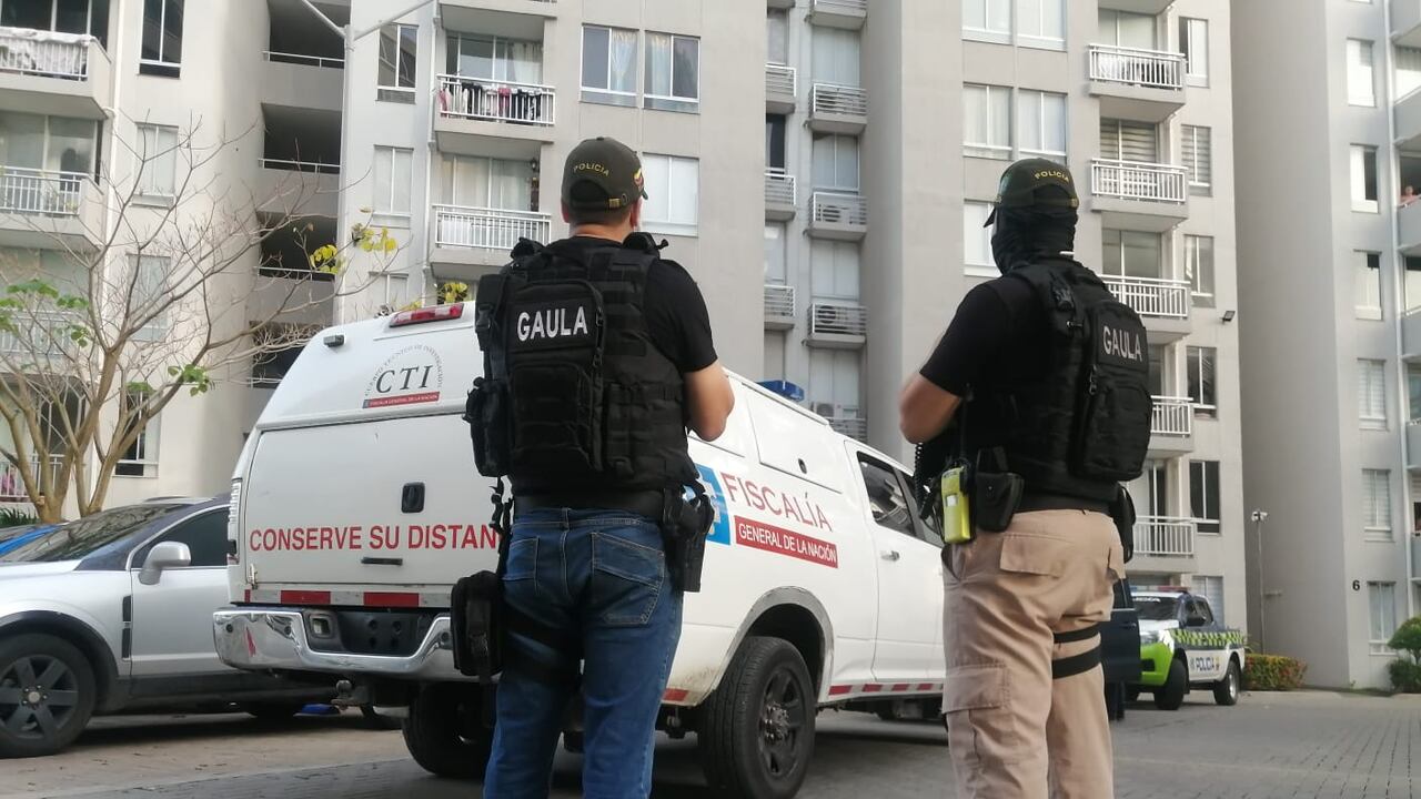 Lugar donde fueron abatidos los dos presuntos miembros del Clan del Golfo en Cartagena