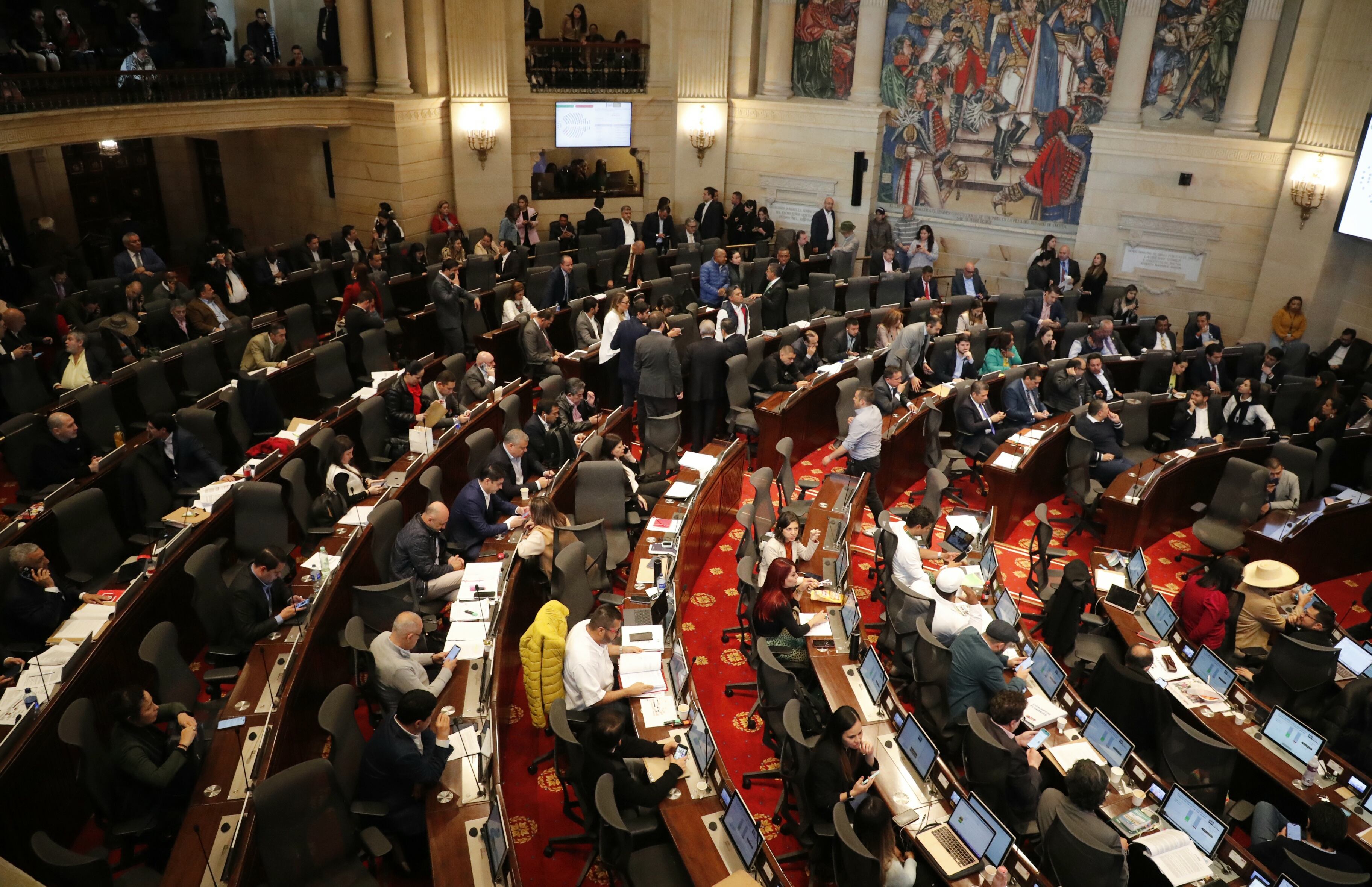 Segundo debate de la Reforma de la Salud en plenaria de Cámara de Representantes del Congreso de la República
