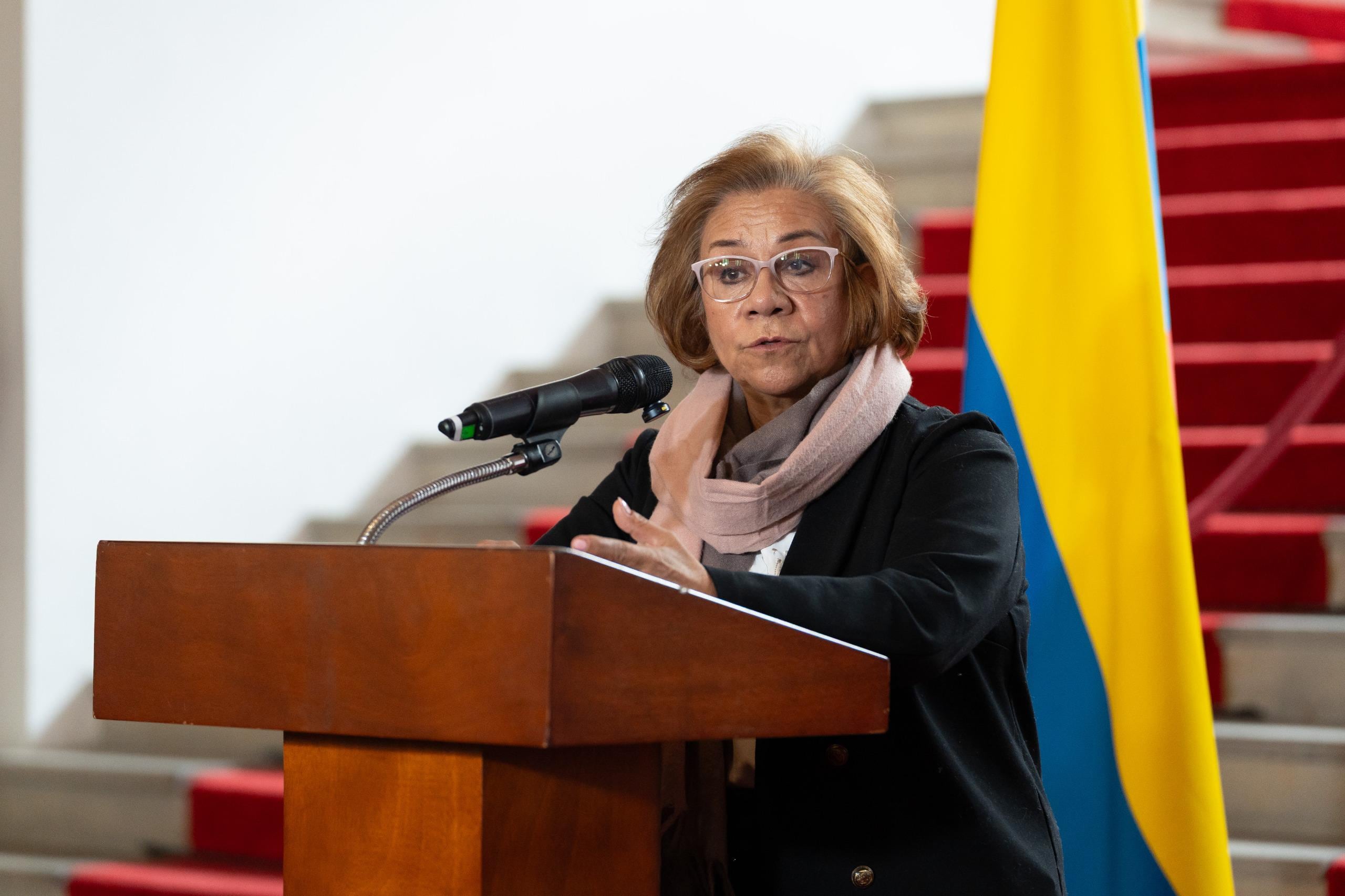 Canciller Rosa Yolanda Villavicencio.