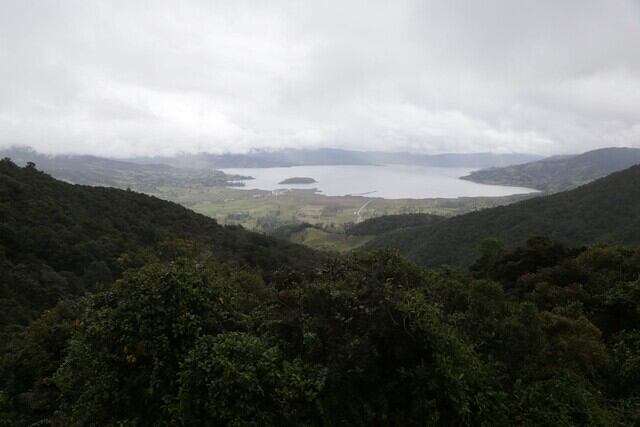 Laguna de La Cocha en El Encano corregimiento de Nariño.