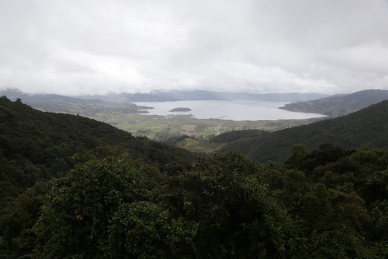 Laguna de La Cocha en El Encano corregimiento de Nariño.