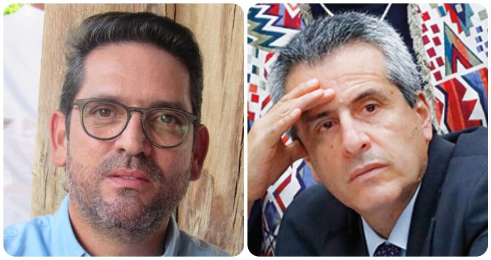 Juan Guillermo Zuluaga y Luis Fernando Velasco.