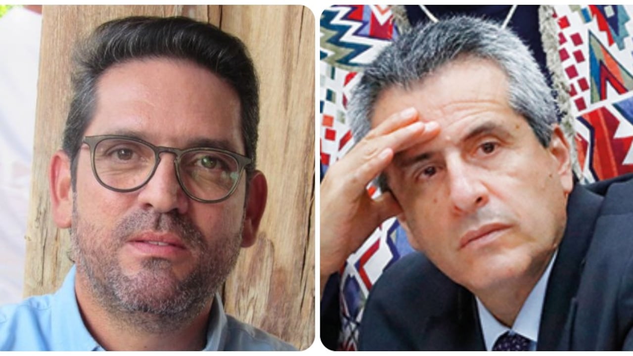 Juan Guillermo Zuluaga y Luis Fernando Velasco.