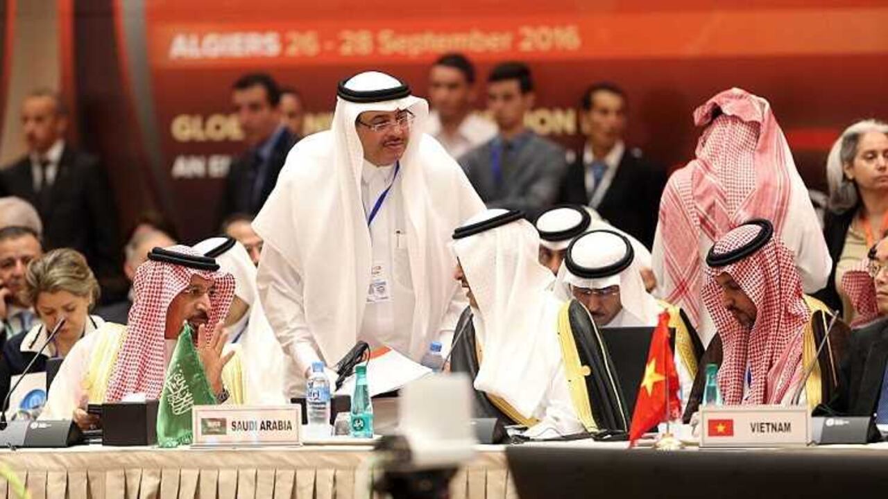 Reunión de la Opep 2016. Getty Images
