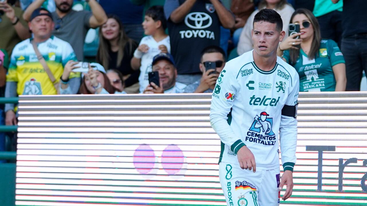 James Rodríguez está entre las figuras más reconocidas de la Liga MX