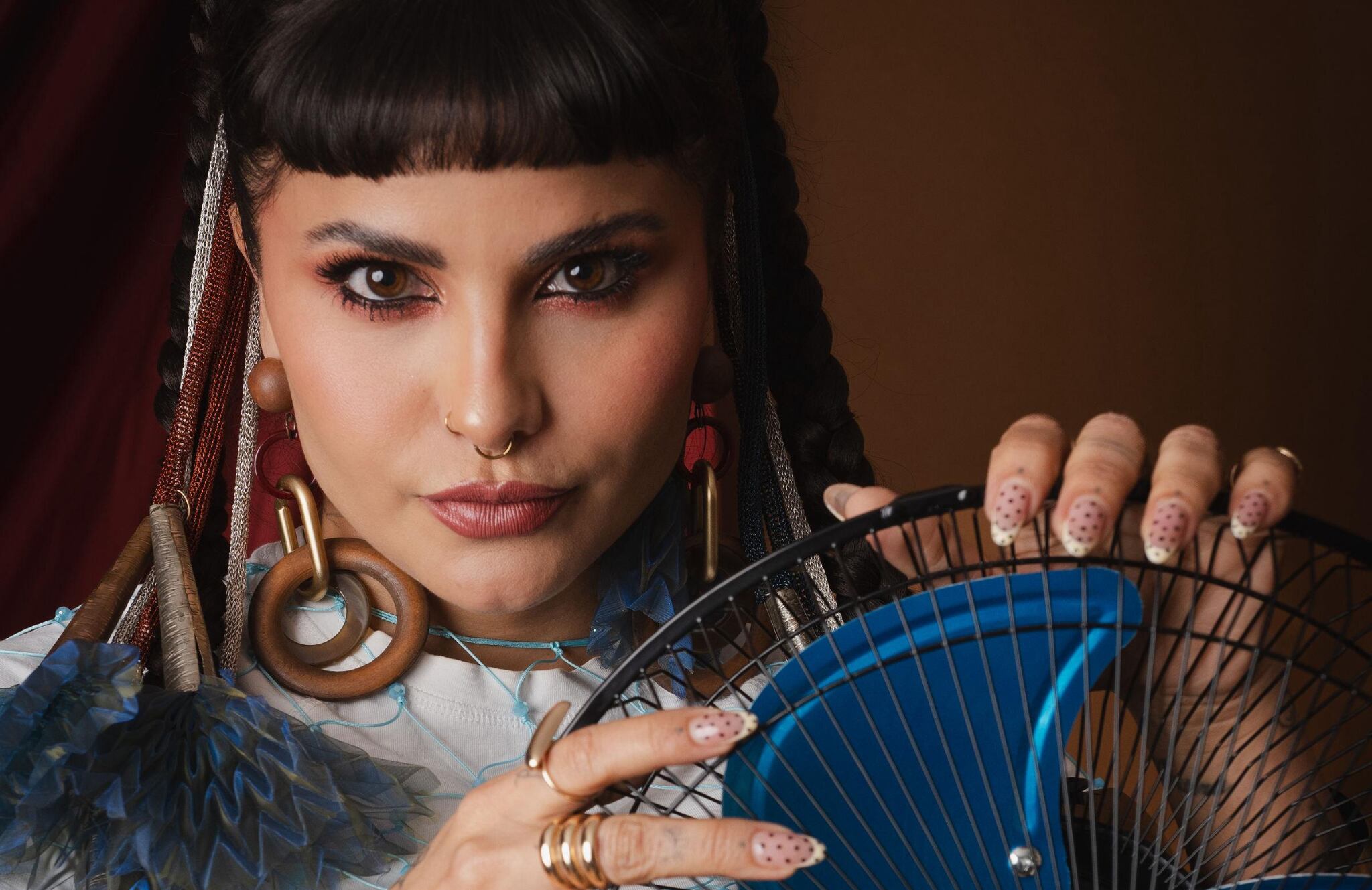 Martina La Peligrosa, cantautora colombiana en entrevista con SEMANA.