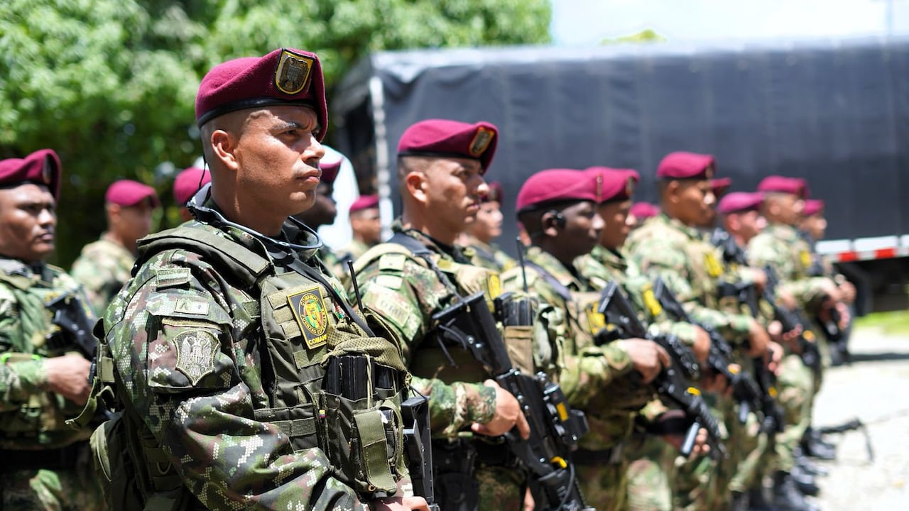 Comandos urbanos del Ejército Nacional