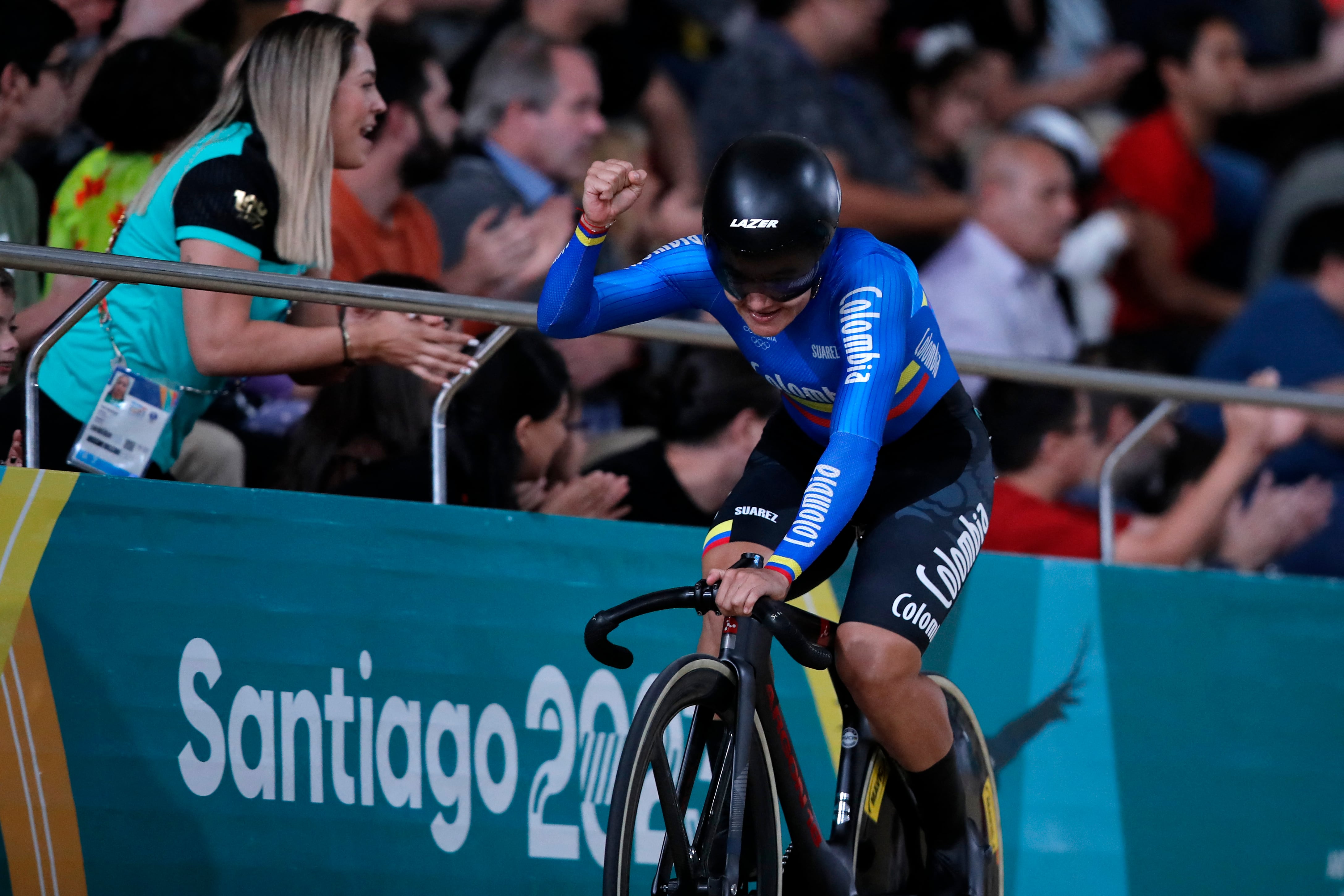 Martha Bayona ganó oro en la prueba de keirin