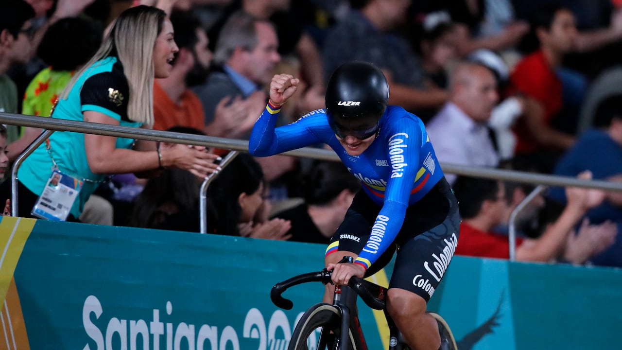 Martha Bayona ganó oro en la prueba de keirin