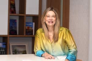 Cali: Entrevista comercial, Judith Buelvas Directora Veolia Colombia y Panama. foto José L Guzmán. EL País.