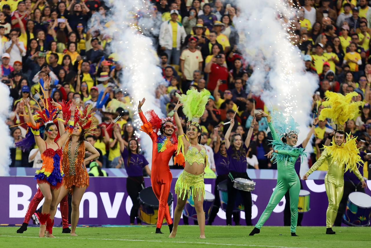 Bogotá. Agosto 31 de 2024. Colombia enfrenta a Australia, por la fecha 01 del Mundial femenino Sub 20 2024, en el estadio Nemesio Camacho El Campín. (Colprensa - Lina Gasca)