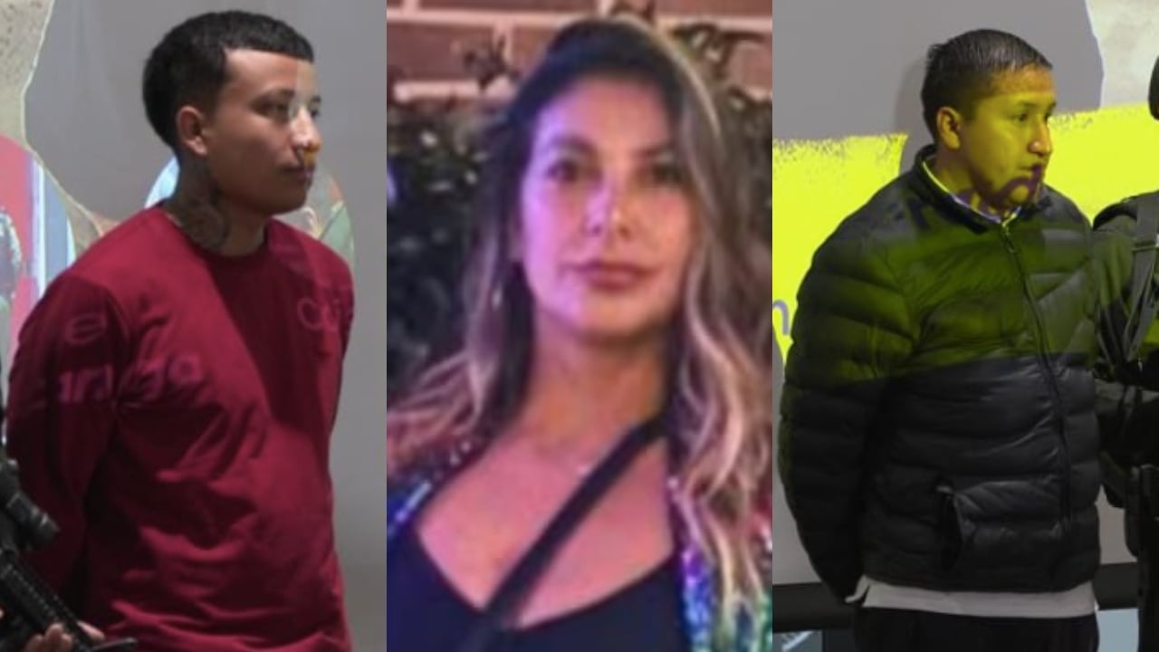 Los hermanos Cardozo y Diana Ospina