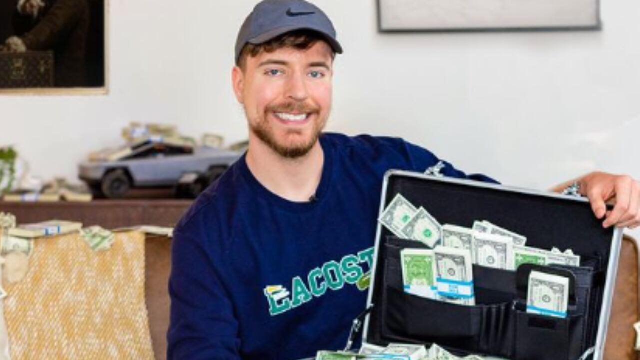 MrBeast se caracteriza por regalar exorbitantes sumas de dinero.