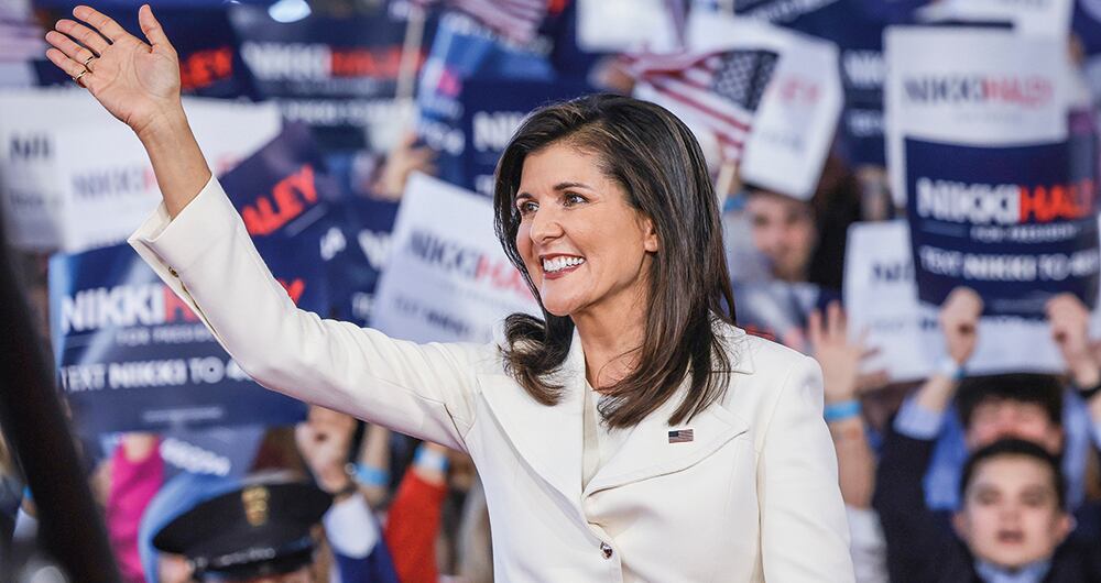  Nikki Haley, de 51 años. El 14 de febrero anunció que será candidata a las elecciones internas del partido republicano para las presidenciales.