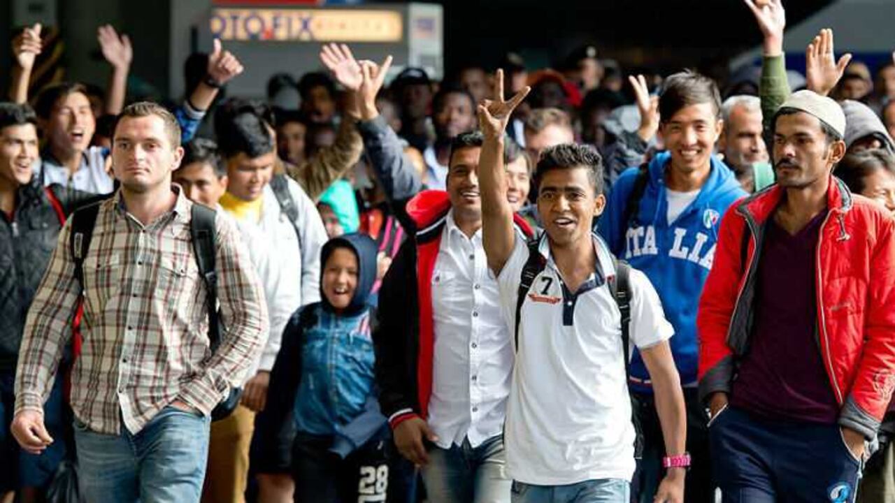 Alemania abre los brazos a los migrantes