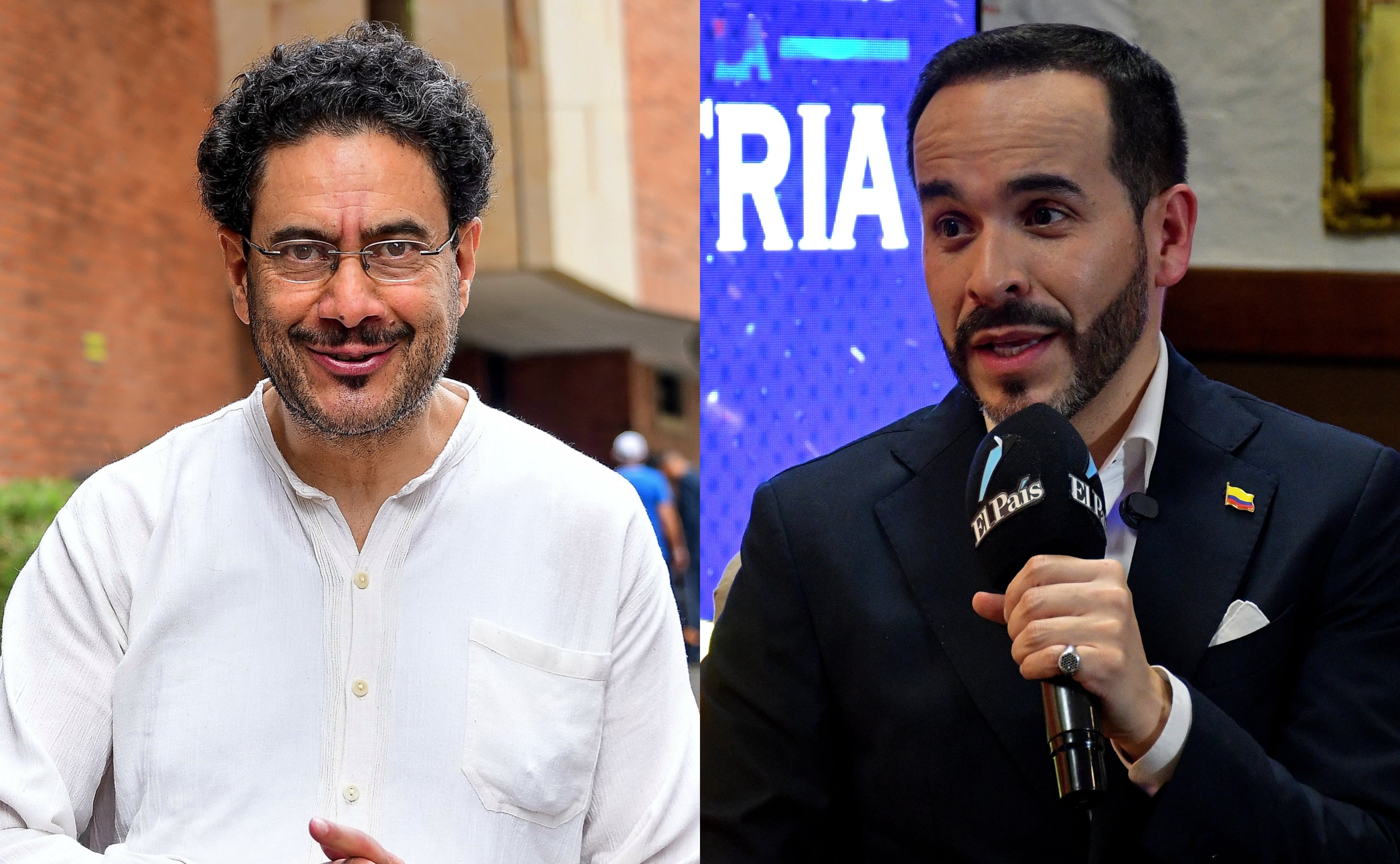 Iván Cepeda y Abelardo de la Espriella