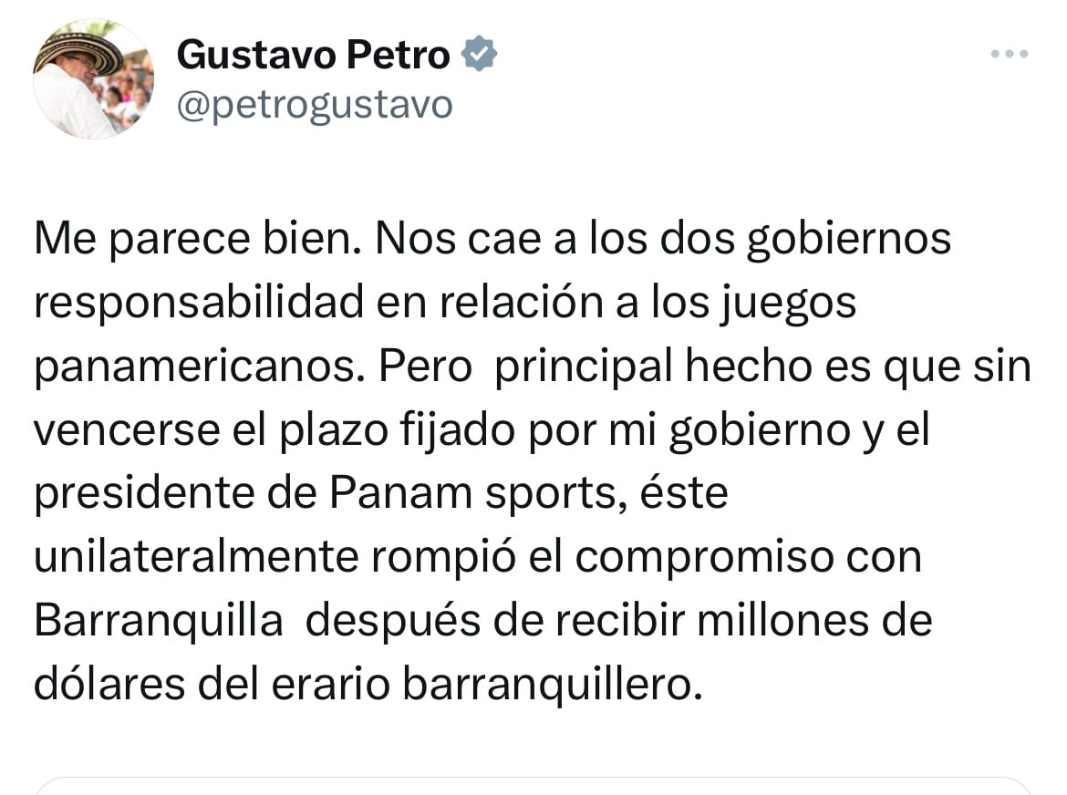 Mensaje presidente Gustavo Petro