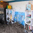 Deslizamiento de tierra en la escuela de la vereda El Porvenir de Andes.