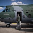Avión KC390 de la Fuerza Aérea del Brasil