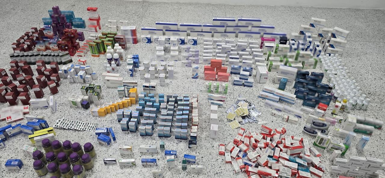 Medicamentos falsos incautados por la Policía en Barranquilla