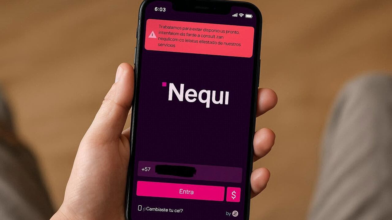 Nequi enfrentó una caída general este 19 de noviembre que impidió el uso normal de la aplicación.