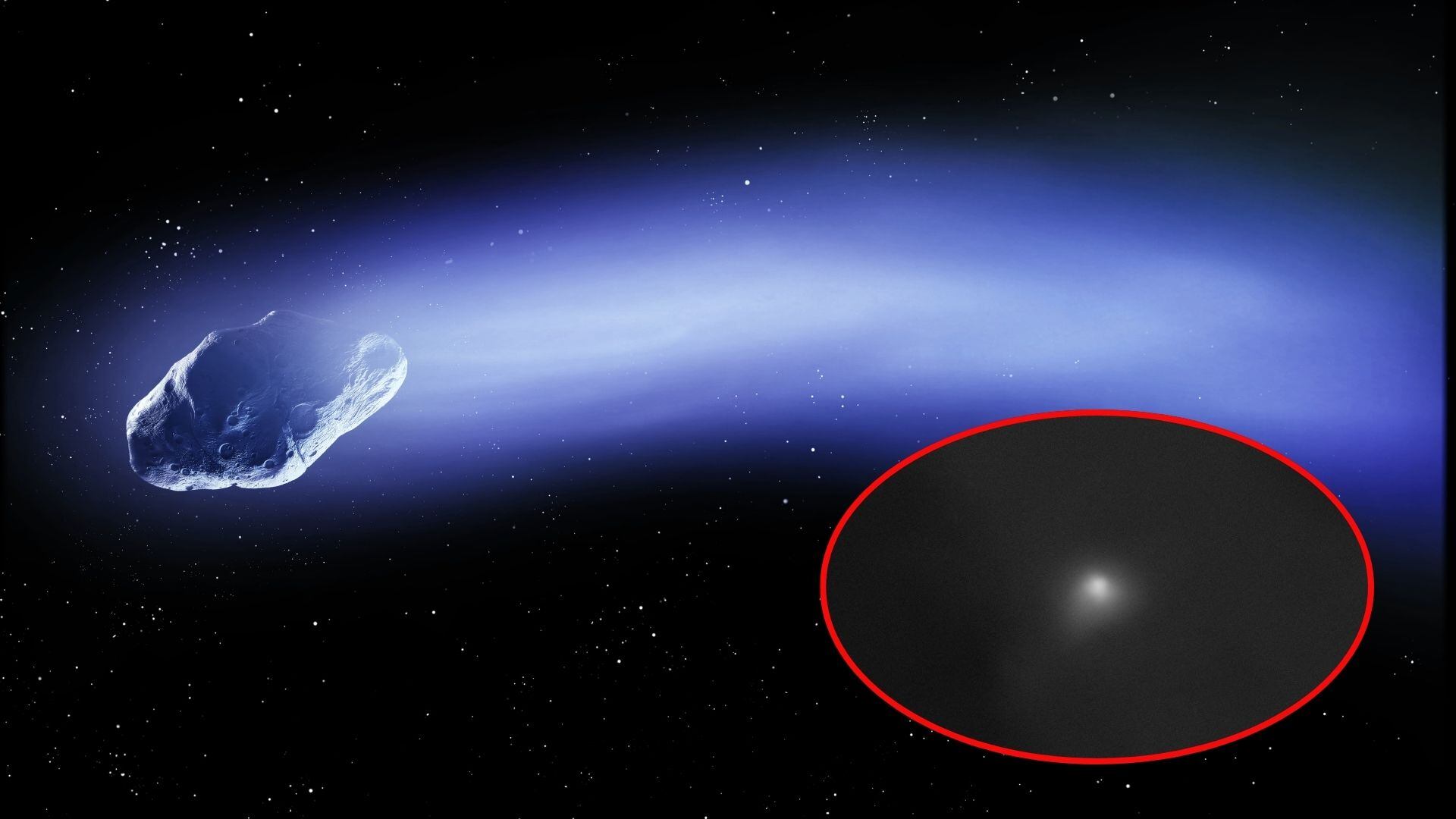 La Nasa reveló las imágenes que captó de 3l/ATLAS.