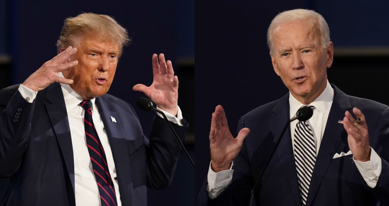 Trump y Biden- Debate