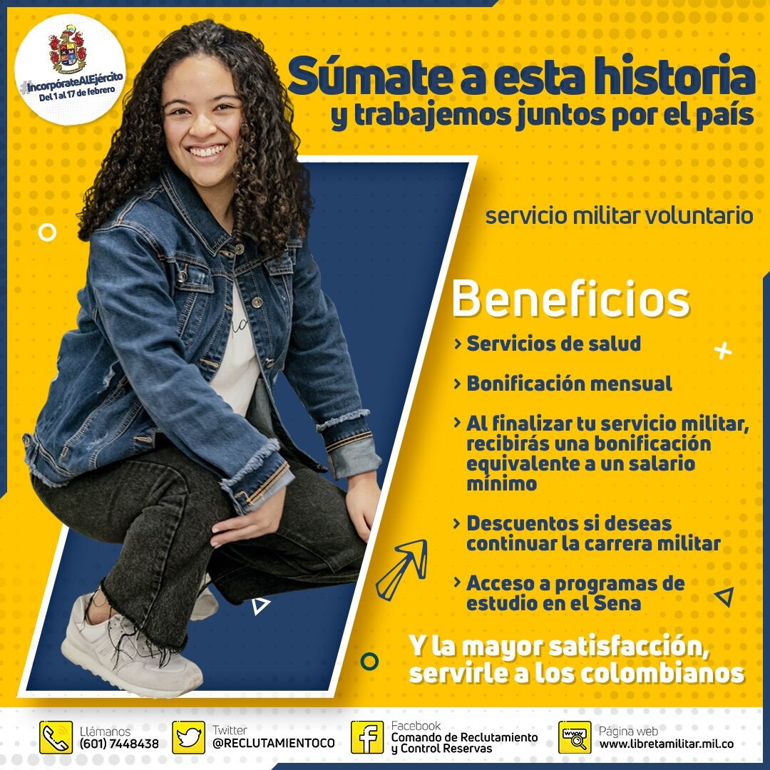 Los beneficios de prestar el servicio militar.