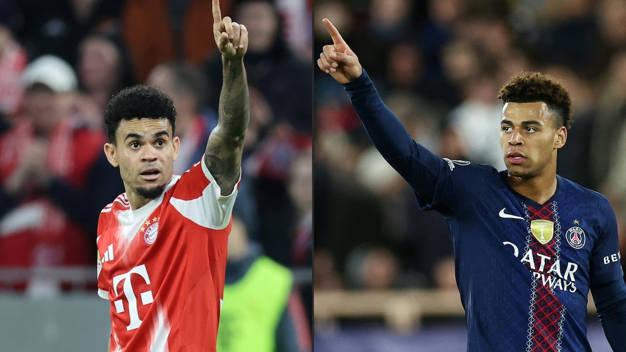 Luis Díaz vs. PSG. El guajiro será titular en la vuelta de semifinales de Champions League.