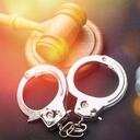 High Angle View Of Judge Gavel And