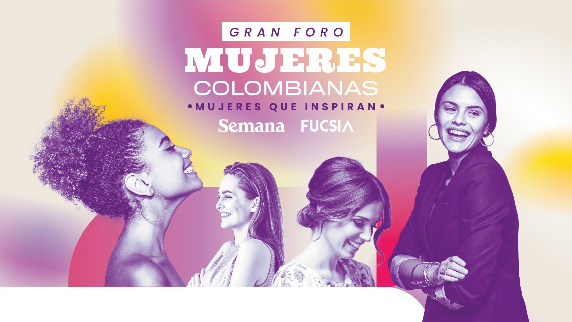 El ‘Gran foro mujeres colombianas, mujeres que inspiran’ reunió a más de 30 panelistas –entre artistas, empresarias, deportistas, periodistas e influenciadoras– quienes compartieron sus aprendizajes e historias de éxito.