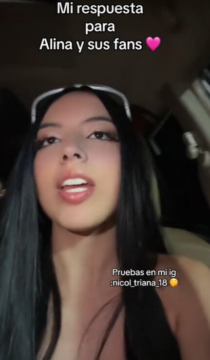 Exnovia de Jim Velásquez se pronunció sobre la ruptura con Alina Lozano.