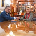 Gustavo Petro y Claudia Sheinbaum