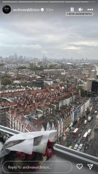 La barranquillera está en Londres