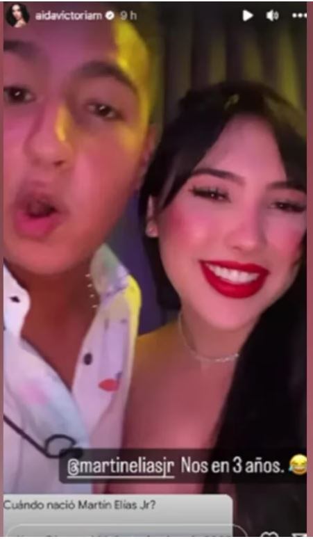 Aida Victoria Merlano le coqueteó a Martín Elías Jr.